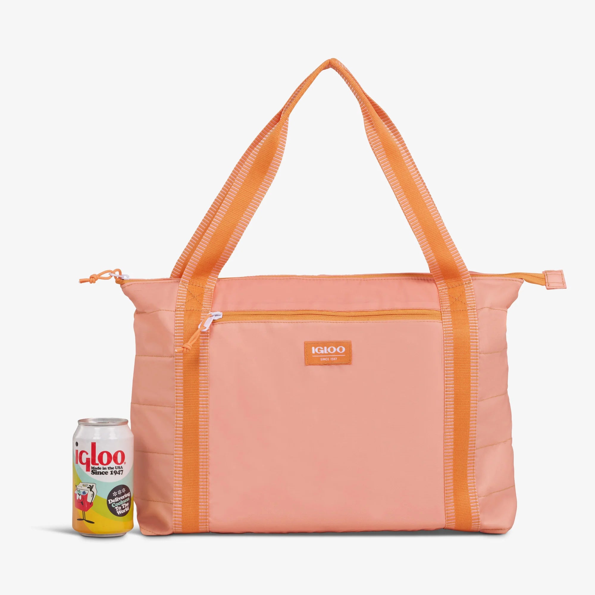 Igloo Insulated Cooler Durable Cooler Packable Puffer 20-Can Cooler Bag - Image 8