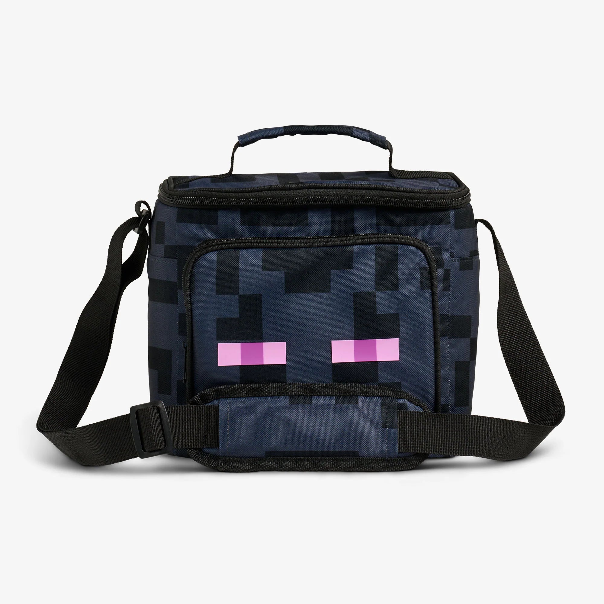Igloo Portable Cooler Durable Cooler Minecraft Enderman Square Lunch Cooler Bag
