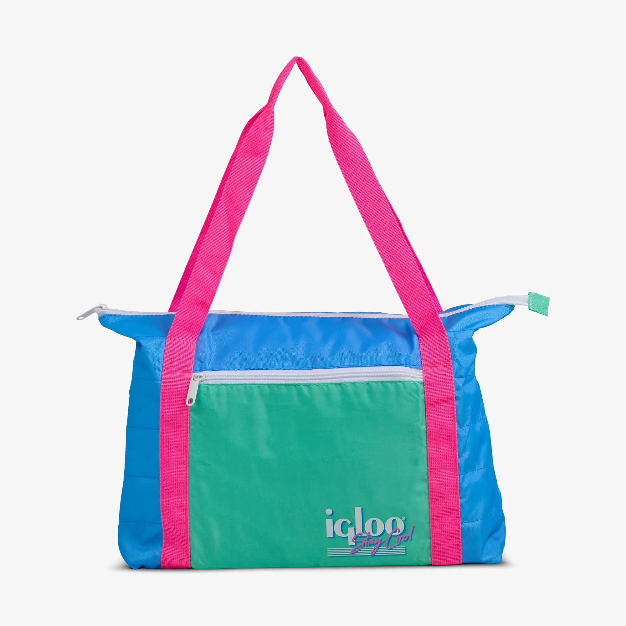 Igloo Insulated Cooler Durable Cooler Retro Packable Puffer 20-Can Cooler Bag - Image 5