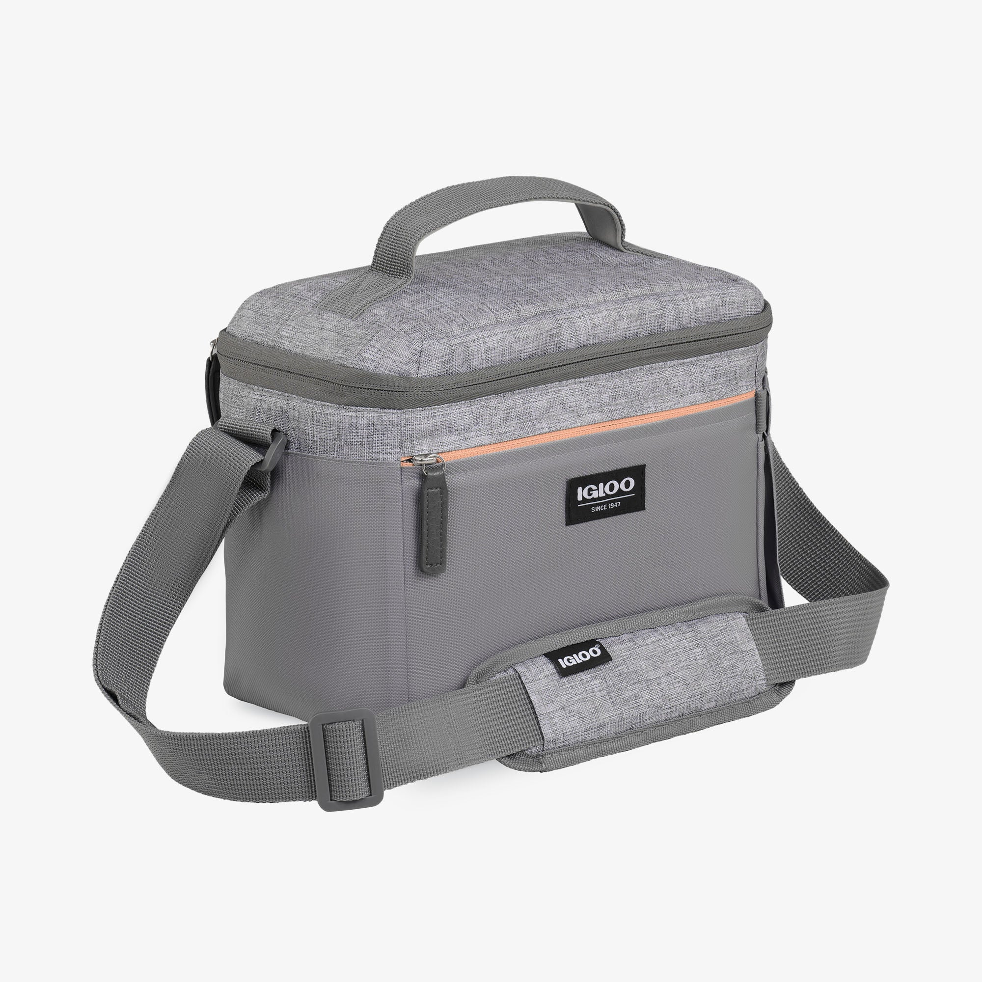 Igloo Portable Cooler Durable Cooler Everyday Lunch Rounded Cube Cooler Bag - Image 6