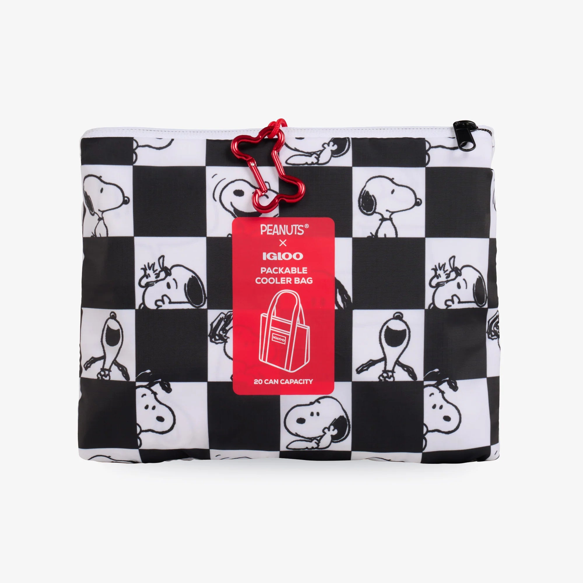 Igloo Insulated Cooler Durable Cooler Snoopy Packable Puffer 20-Can Cooler Bag - Image 3