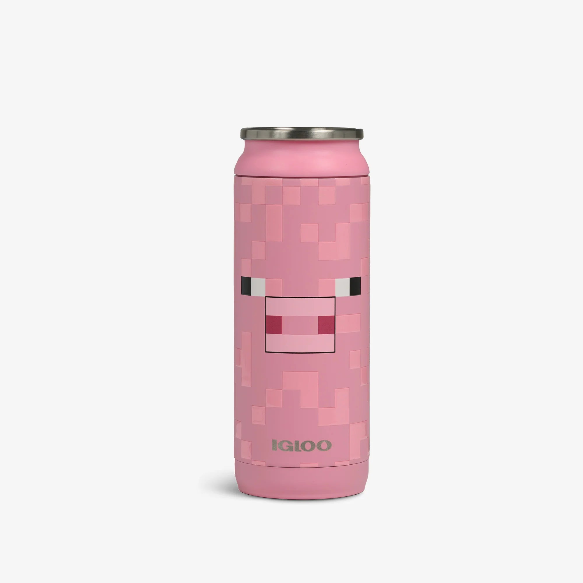 Igloo Insulated Cooler Durable Cooler Minecraft Pig 16 Oz Can