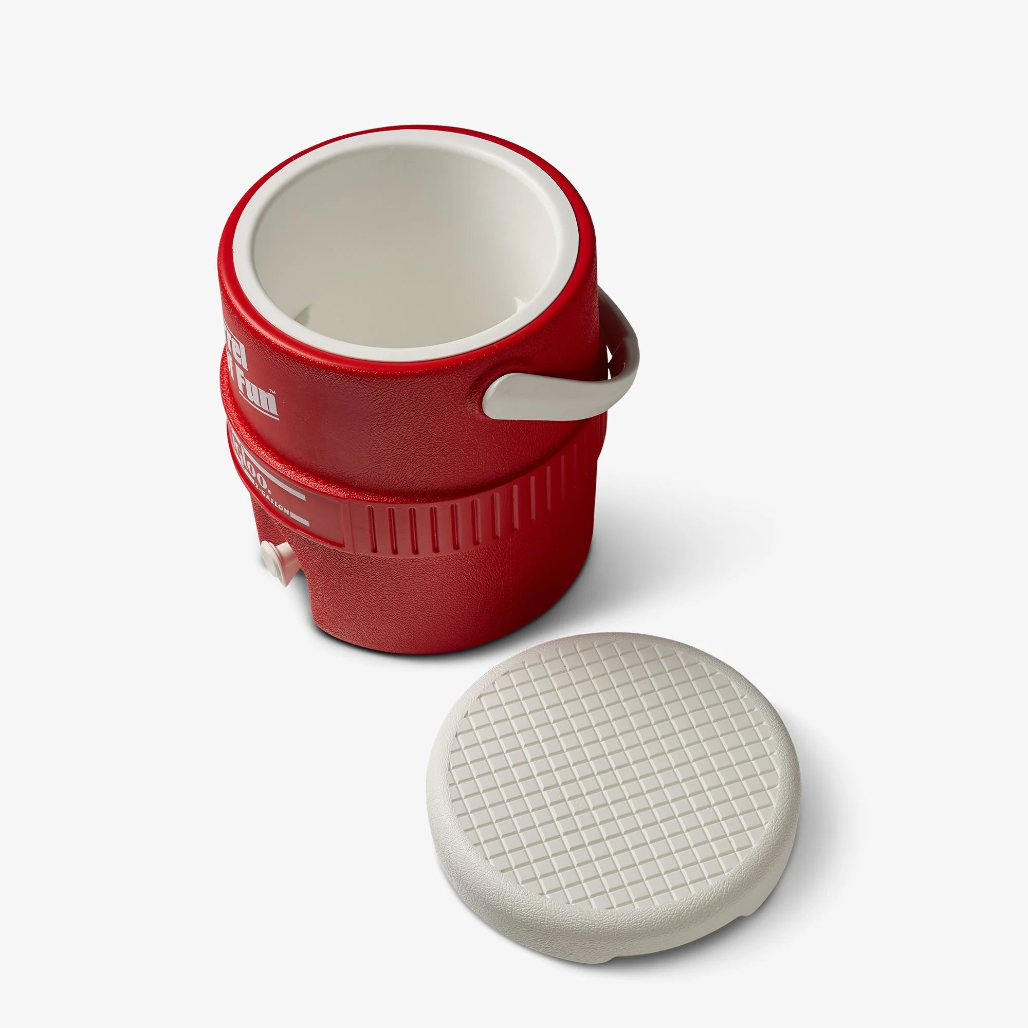 Igloo Insulated Cooler Durable Cooler Retro Barrel of Fun 2 Gallon Jug - Image 56
