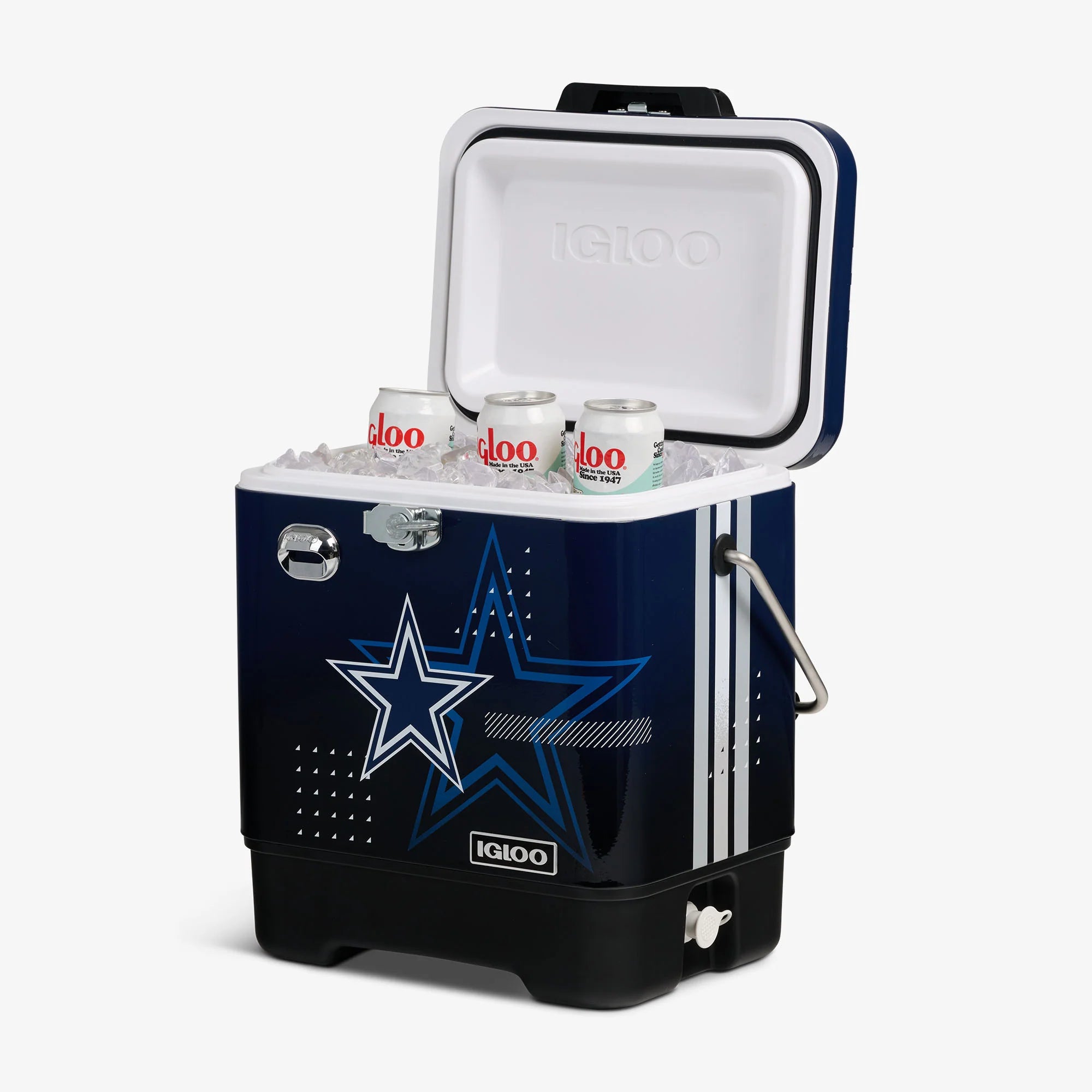 Igloo Large Cooler Insulated Cooler Durable Cooler NFL Legacy 20 Qt Cooler - Image 16