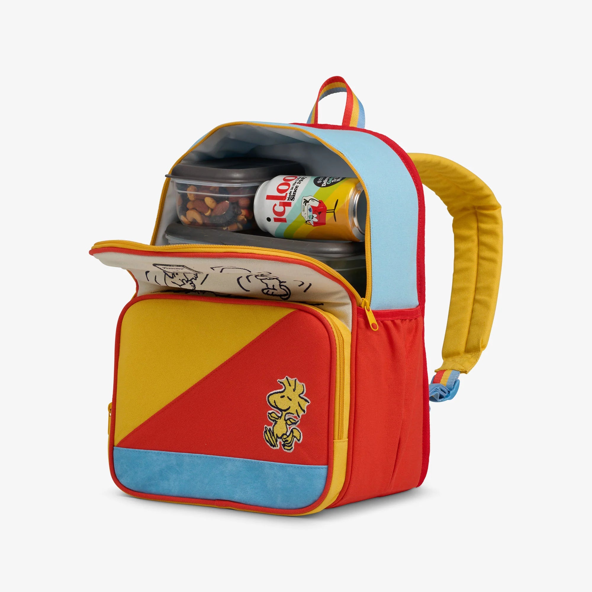 Igloo Insulated Cooler Durable Cooler Snoopy Disco Party 24-Can Backpack - Image 3
