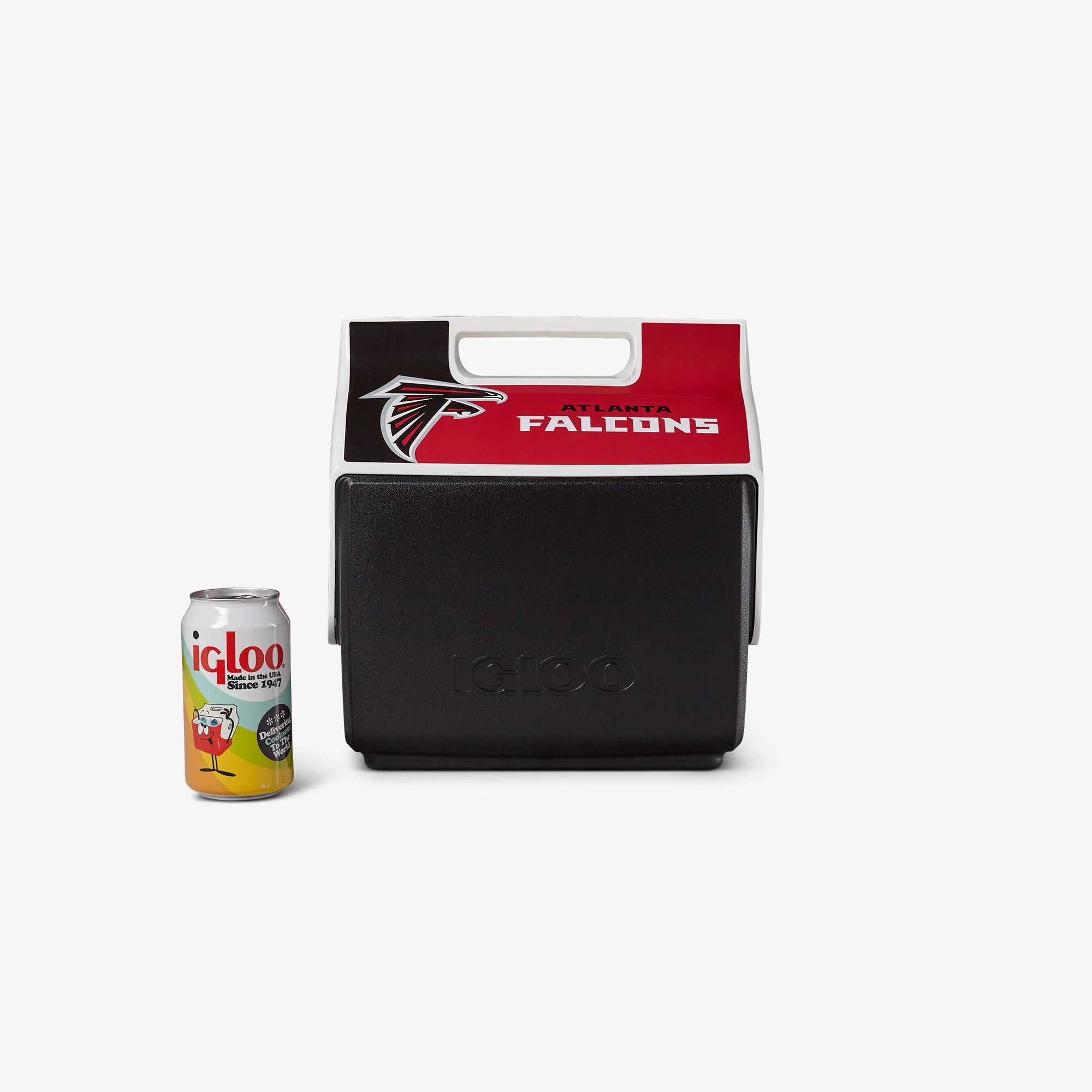 Igloo Personal Cooler Insulated Cooler Durable Cooler Atlanta Falcons Little Playmate 7 Qt Cooler - Image 5