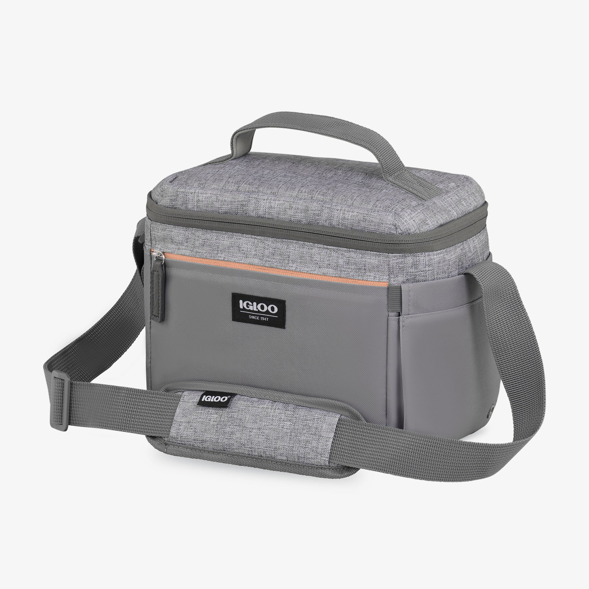 Igloo Portable Cooler Durable Cooler Everyday Lunch Rounded Cube Cooler Bag - Image 2