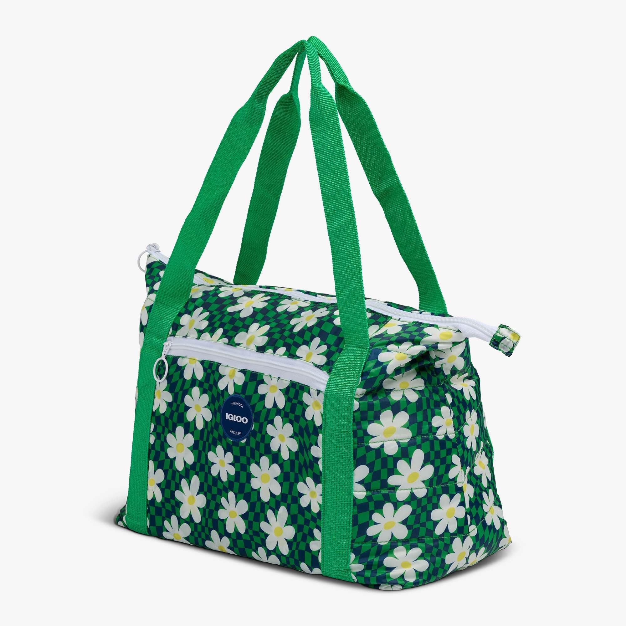 Igloo Insulated Cooler Durable Cooler Retro Packable Puffer 20-Can Cooler Bag - Image 2