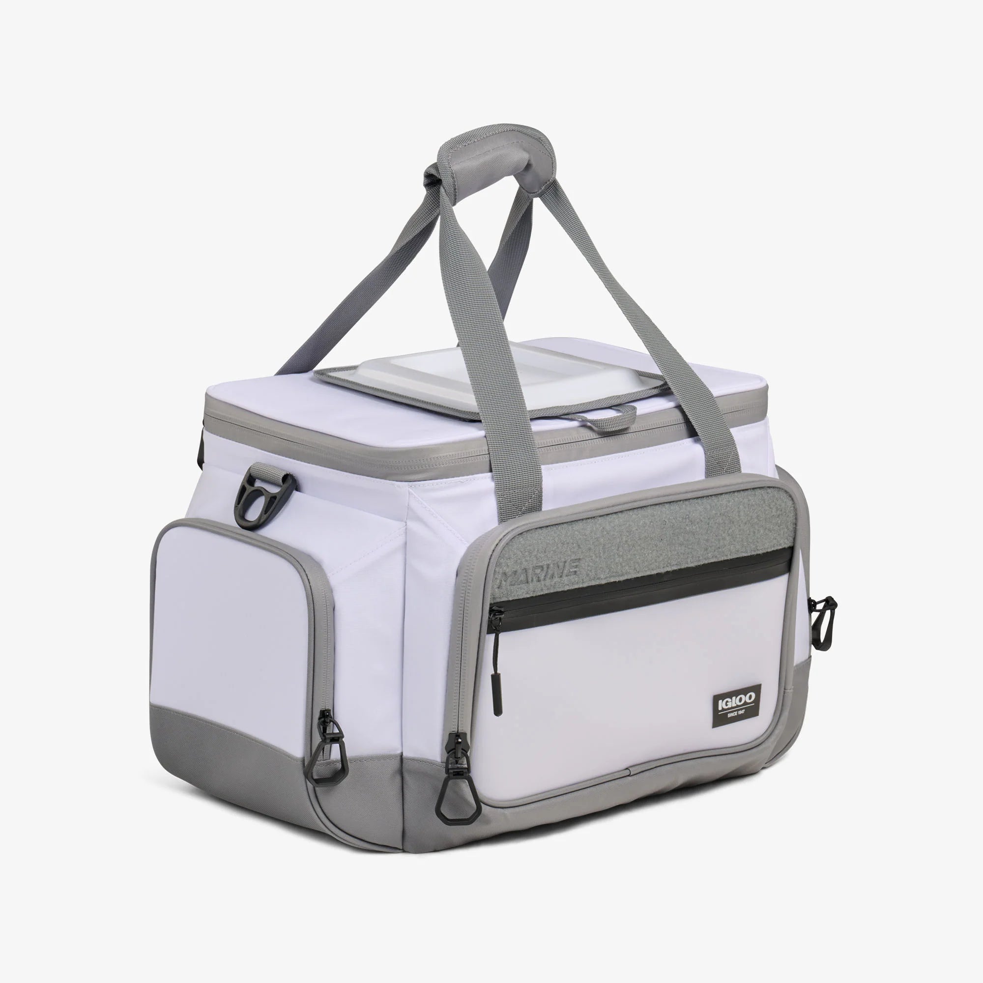 Igloo Insulated Cooler Outdoor Cooler Marine 30-Can Square Cooler Bag - Image 4