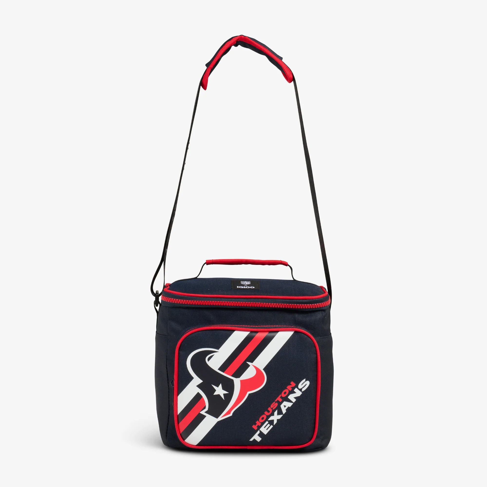 Igloo Portable Cooler Durable Cooler Houston Texans Square Lunch Cooler Bag - Image 3