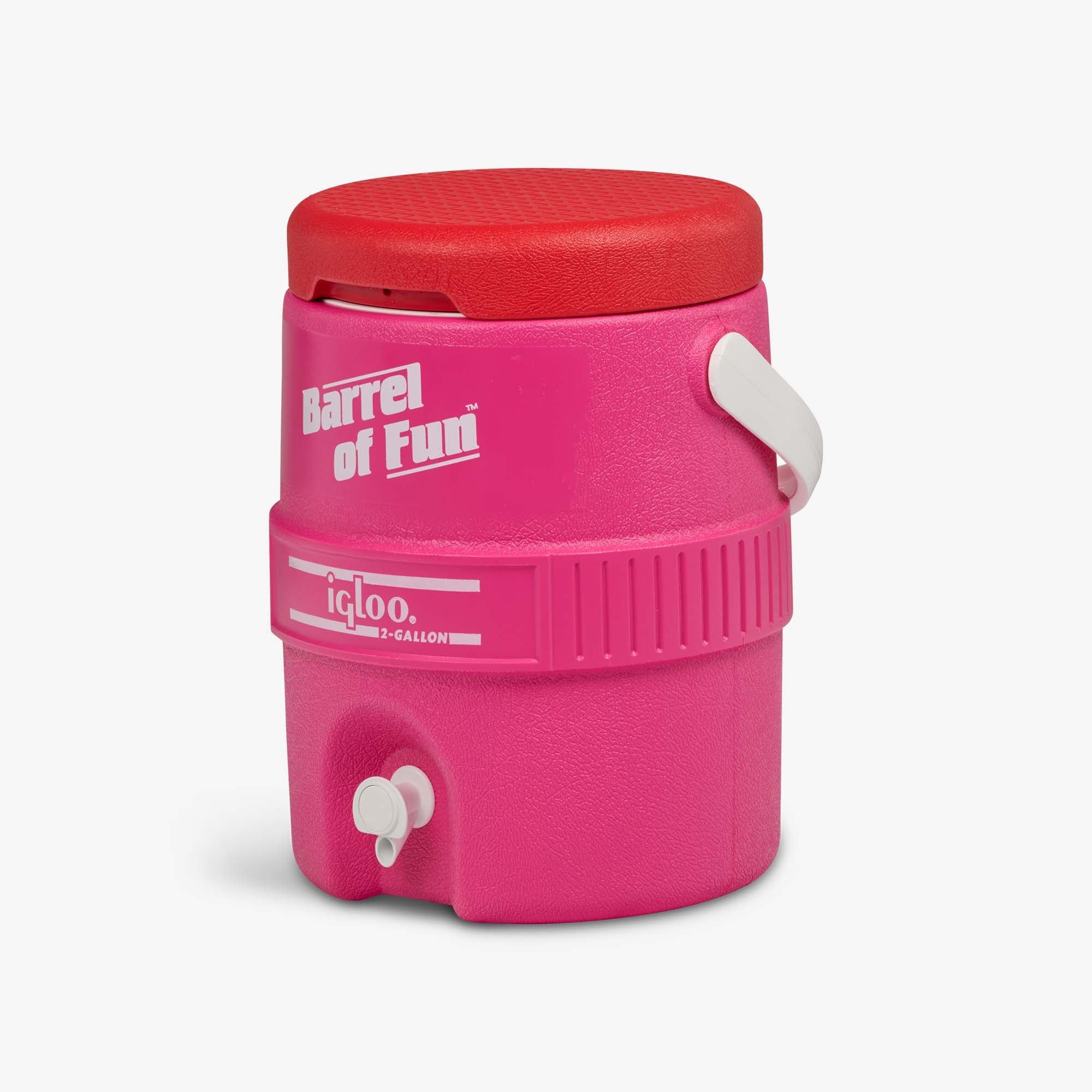 Igloo Insulated Cooler Durable Cooler Retro Barrel of Fun 2 Gallon Jug - Image 2