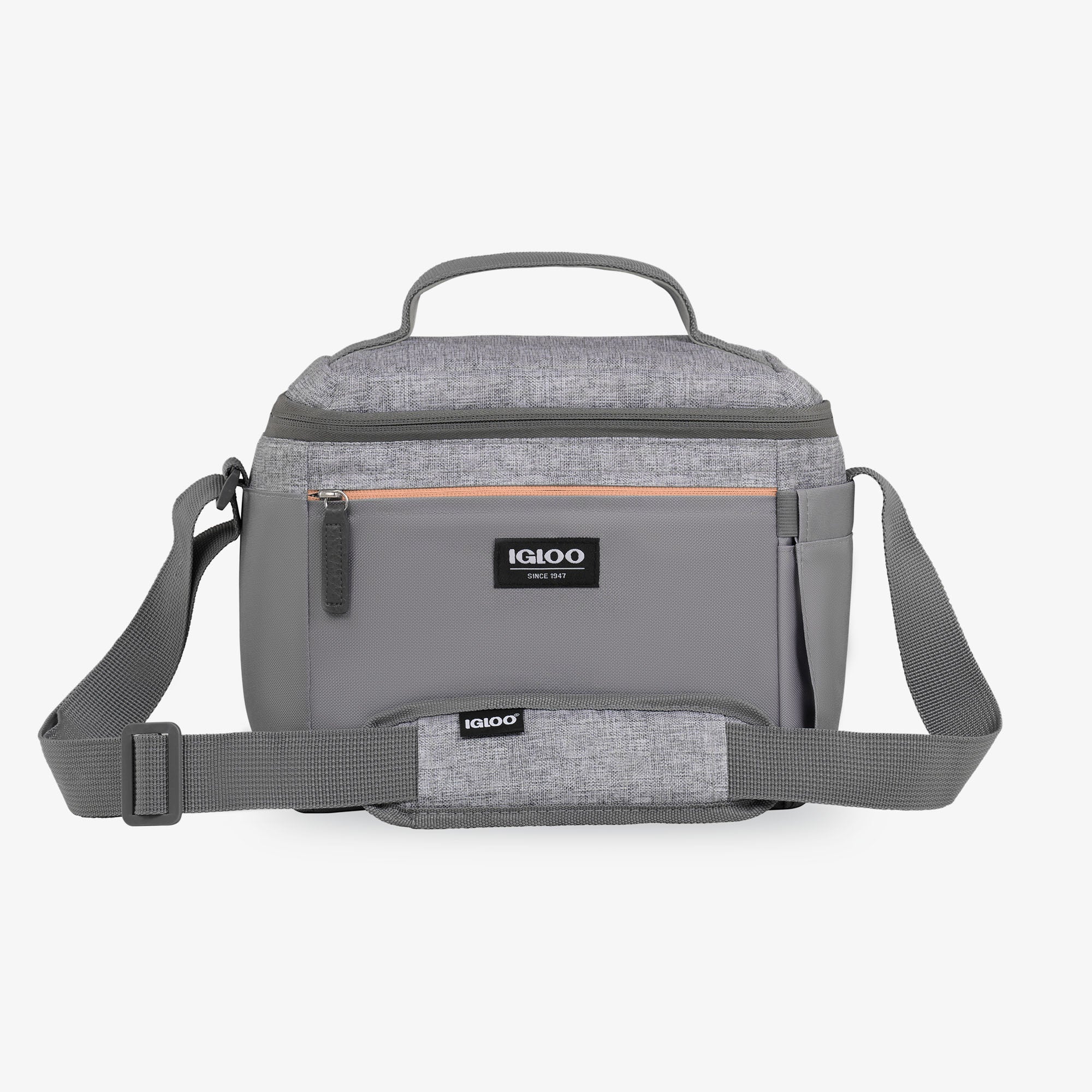 Igloo Portable Cooler Durable Cooler Everyday Lunch Rounded Cube Cooler Bag