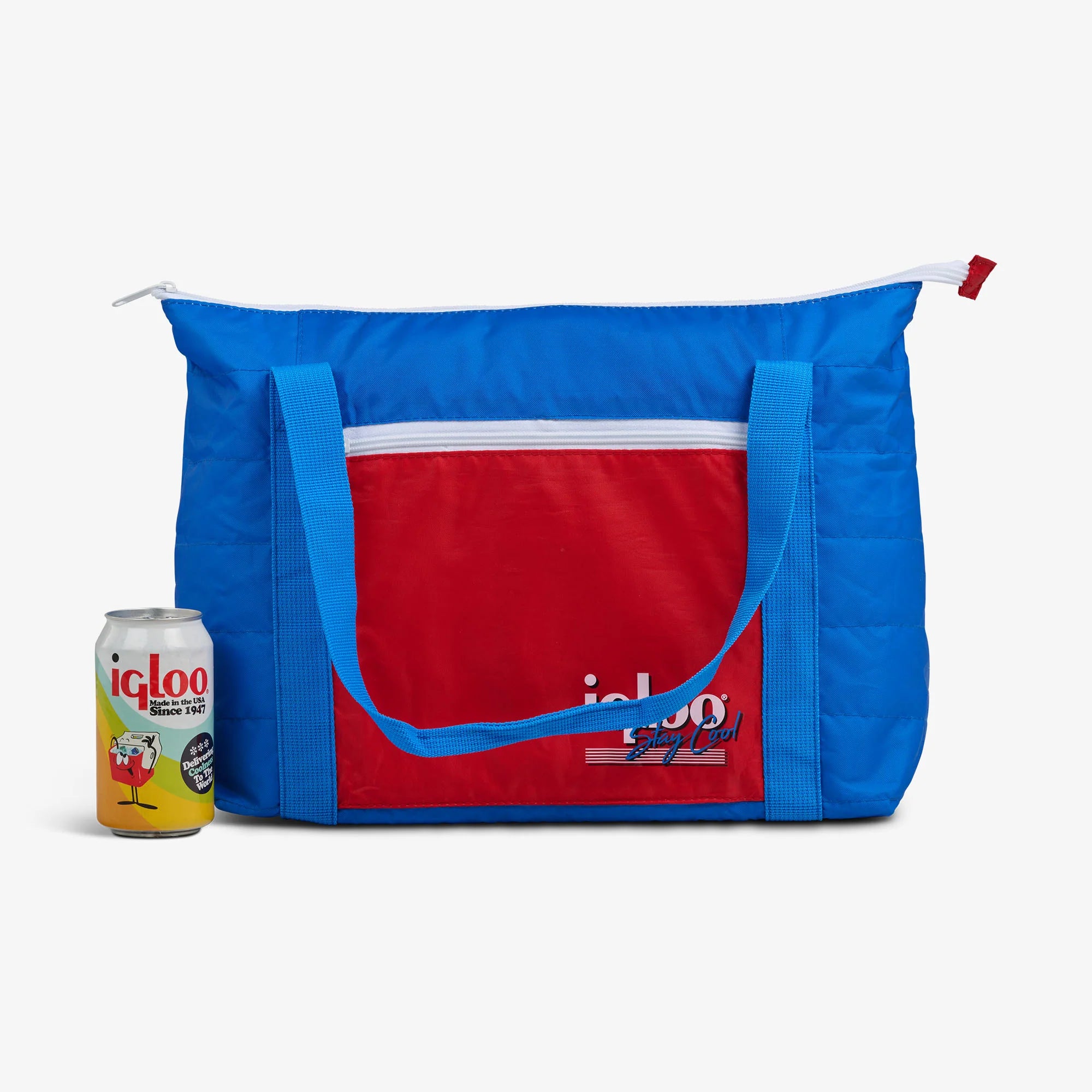 Igloo Insulated Cooler Durable Cooler Retro Packable Puffer 20-Can Cooler Bag - Image 30