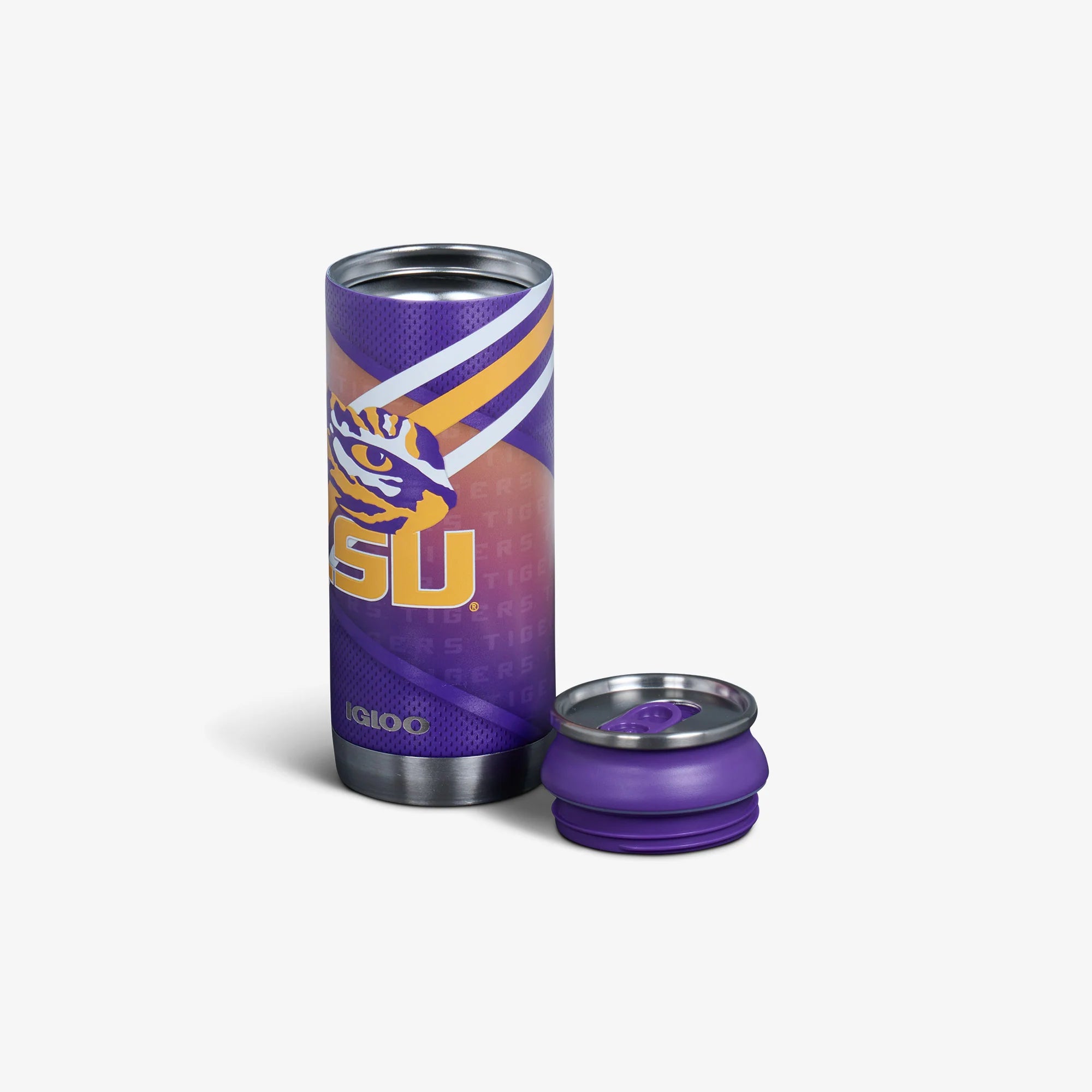Igloo Insulated Cooler Durable Cooler LSU? 16 Oz Can - Image 4