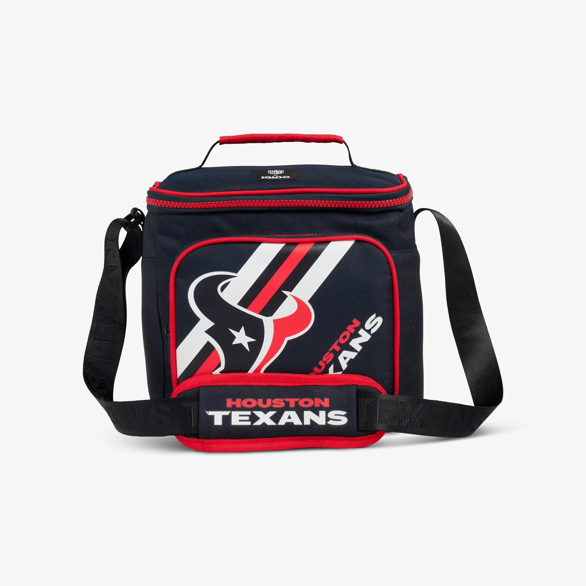 Igloo Portable Cooler Durable Cooler Houston Texans Square Lunch Cooler Bag