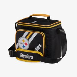 Alternative view of Igloo Portable Cooler Durable Cooler Pittsburgh Steelers Square Lunch Cooler Bag