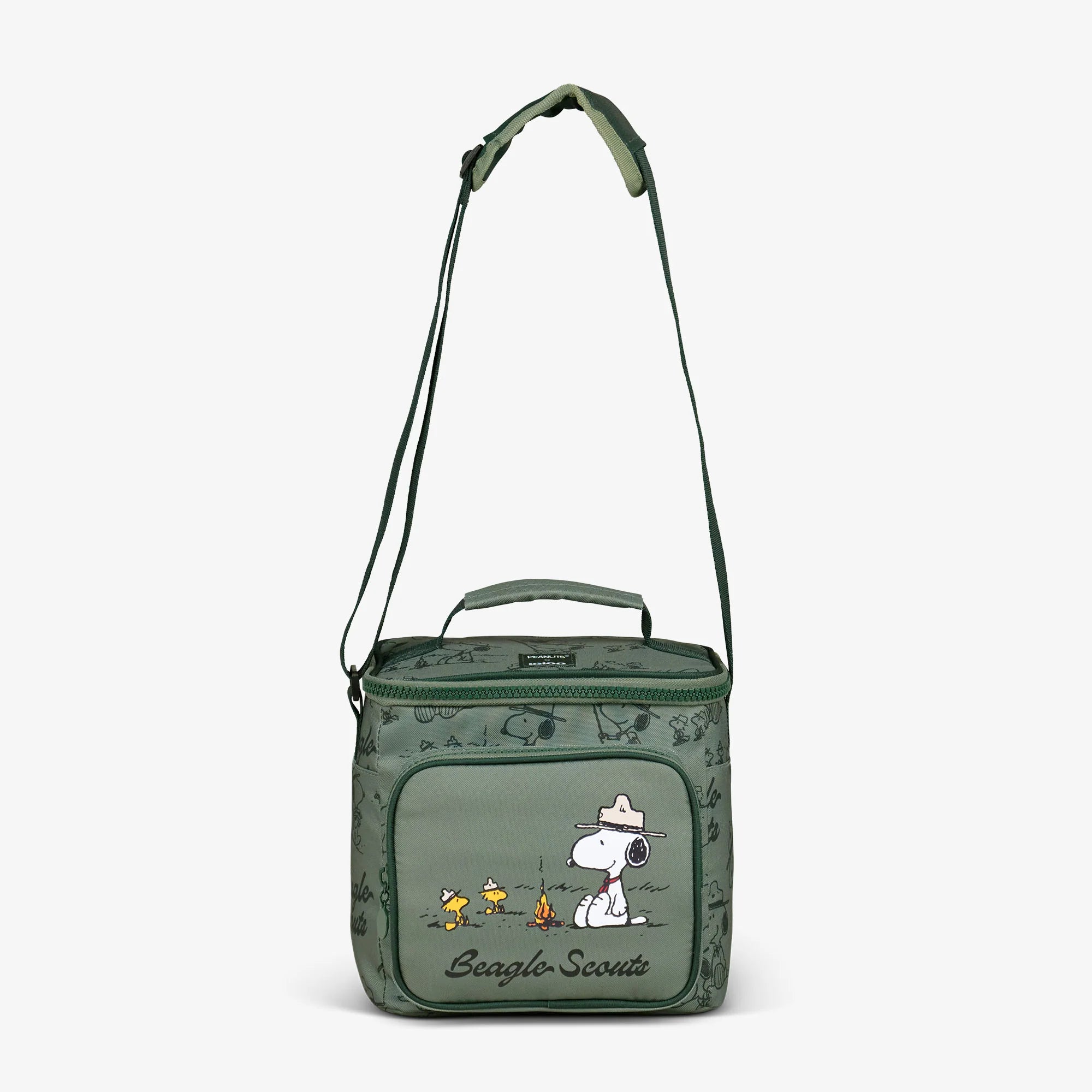 Igloo Portable Cooler Durable Cooler Peanuts Beagle Scouts Square Lunch Cooler Bag - Image 3