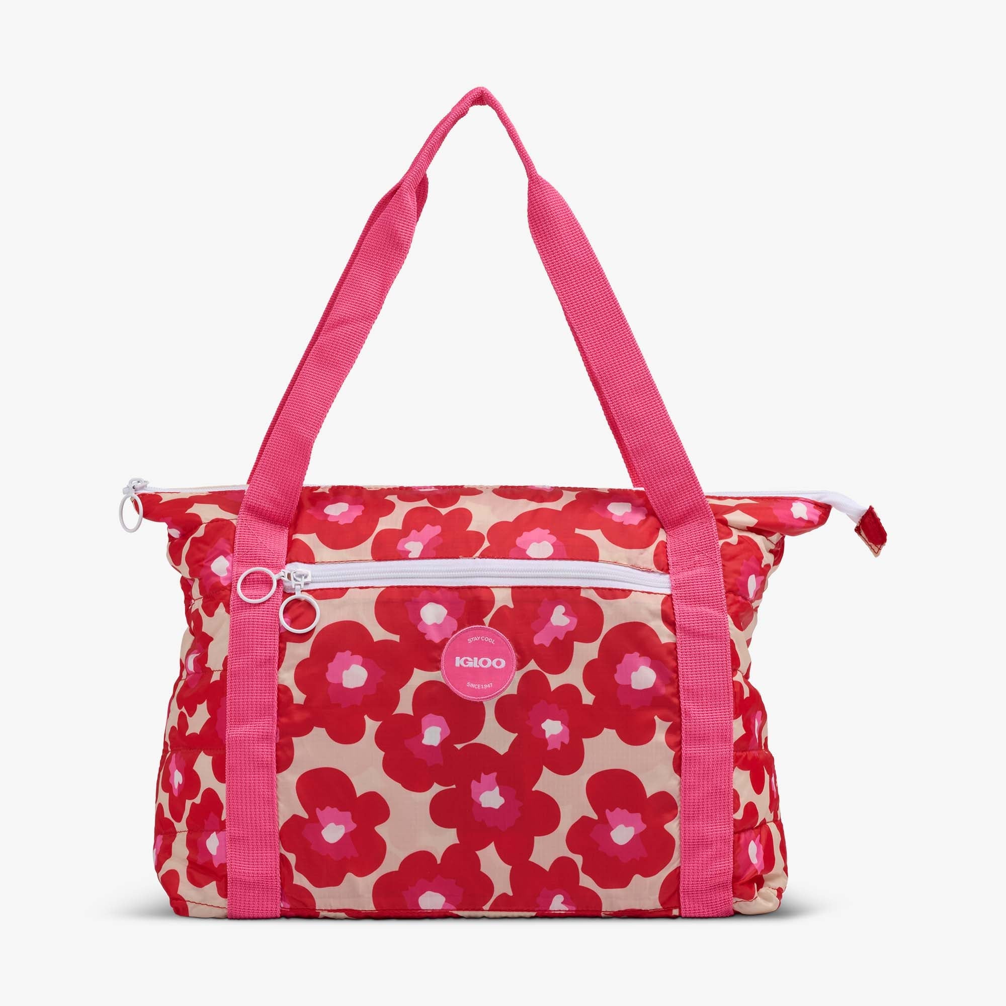 Igloo Insulated Cooler Durable Cooler Retro Packable Puffer 20-Can Cooler Bag - Image 3