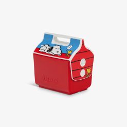 Alternative view of Igloo Personal Cooler Insulated Cooler Durable Cooler SnoopyFlip'n'Sips Doghouse Little Playmate 7 Qt Cooler