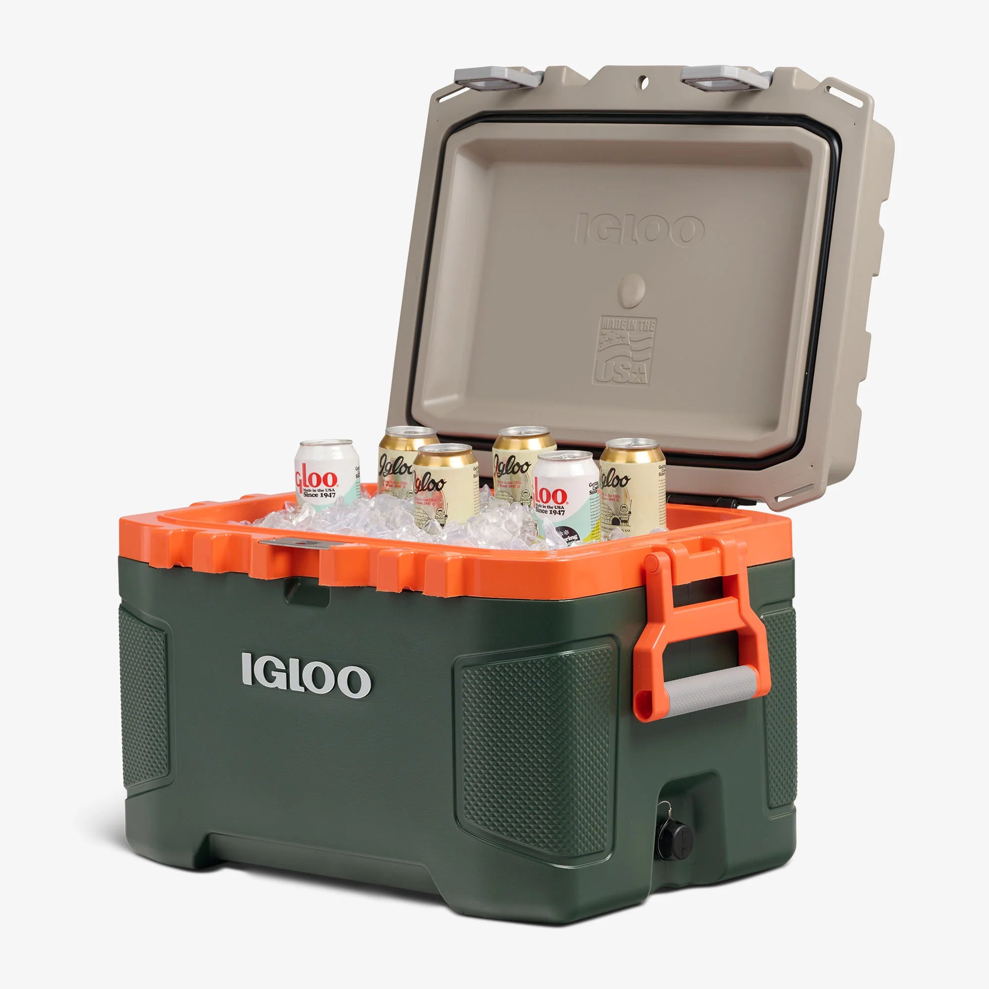 Igloo Large Cooler Insulated Cooler Outdoor Cooler Trailmate® 50 Qt Cooler - Image 9