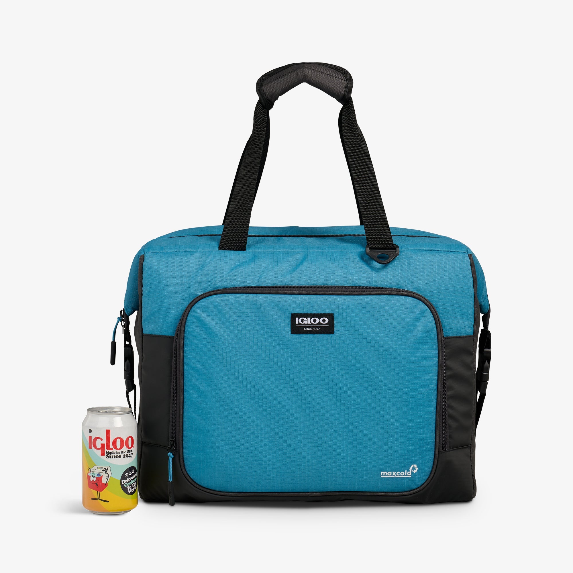 Igloo Insulated Cooler Durable Cooler Latitude Snapdown 36-Can Cooler Bag - Image 6