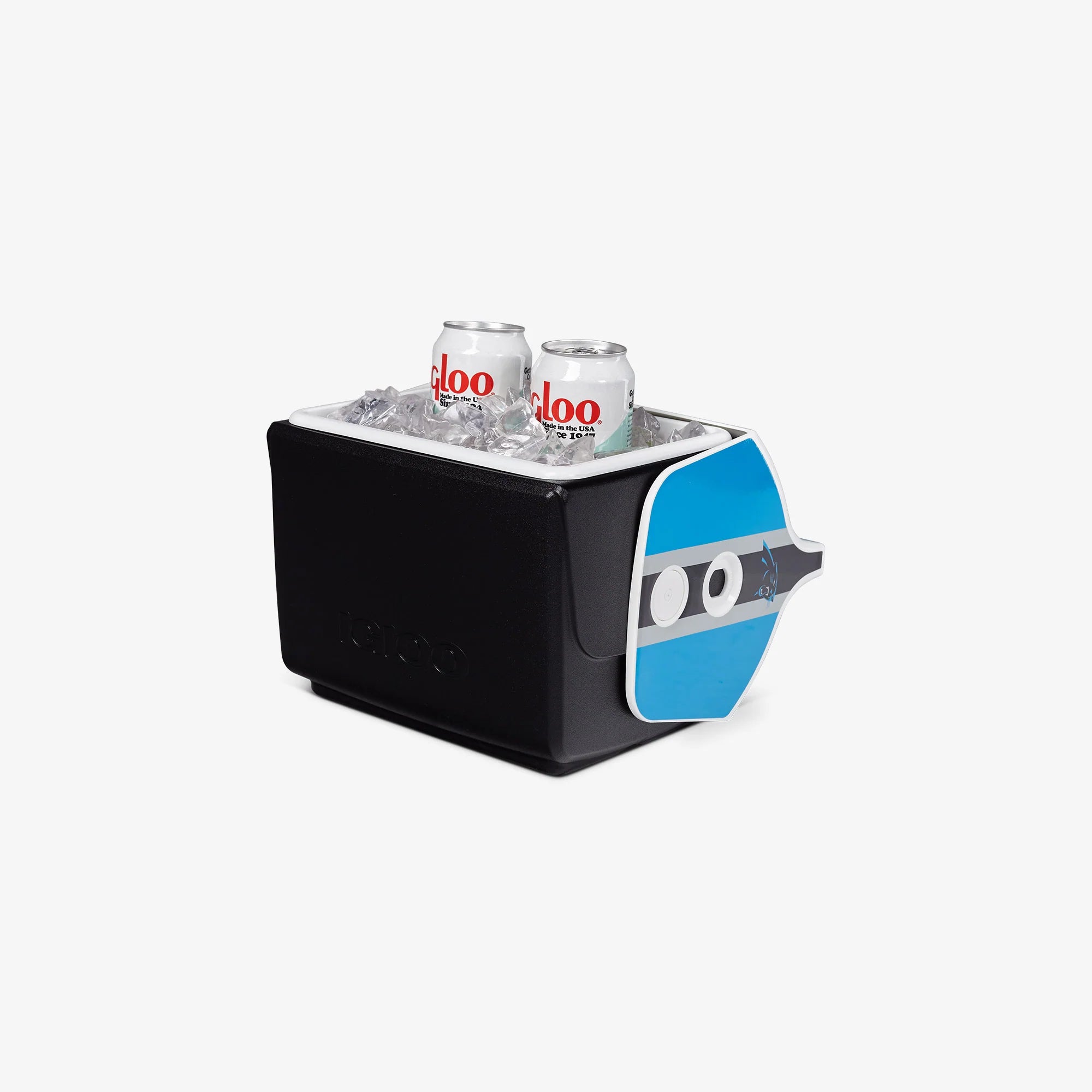 Igloo Personal Cooler Insulated Cooler Durable Cooler Carolina Panthers Little Playmate 7 Qt Cooler - Image 3