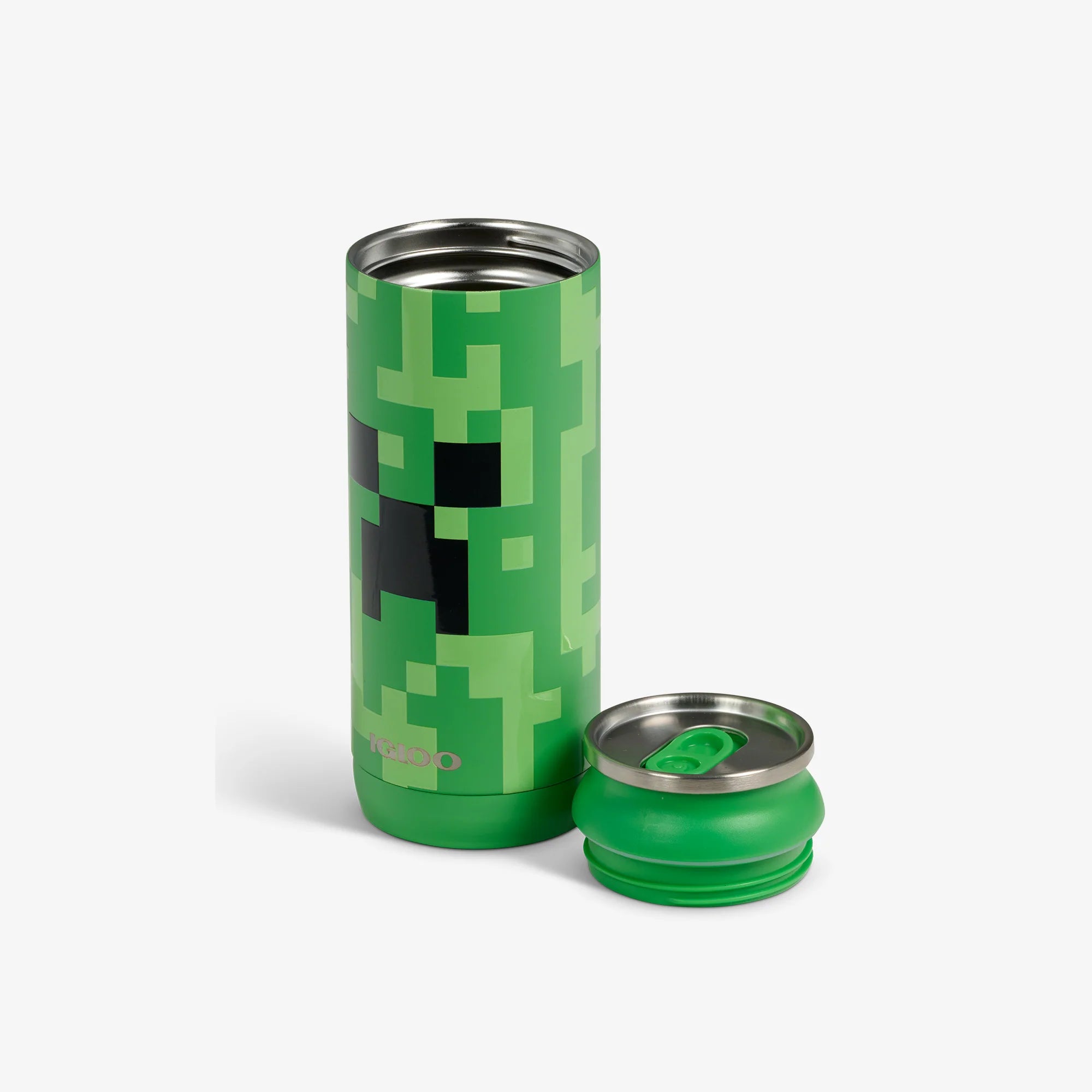 Igloo Insulated Cooler Durable Cooler Minecraft Creeper 16 Oz Can - Image 3