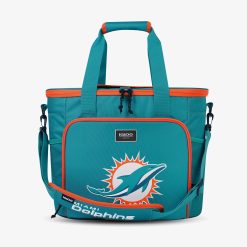 Igloo Insulated Cooler Durable Cooler Miami Dolphins Tailgate Tote