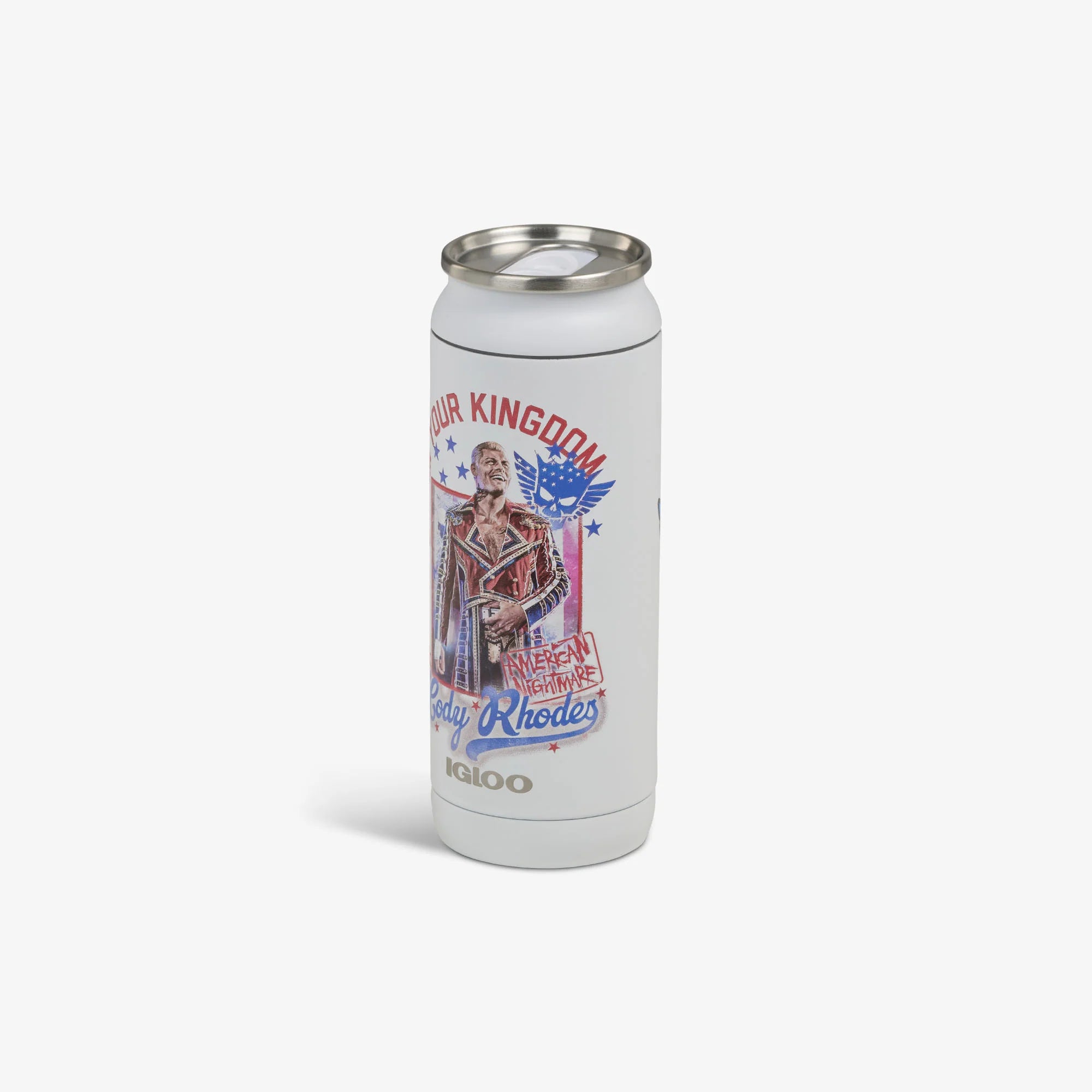 Igloo Insulated Cooler Durable Cooler WWE Cody Rhodes 16 Oz Can - Image 2