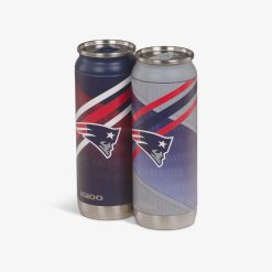 Alternative view of Igloo Insulated Cooler Durable Cooler New England Patriots Home & Away 16 Oz Can 2-Pack