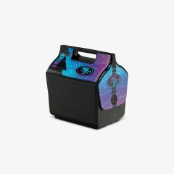 Alternative view of Igloo Personal Cooler Insulated Cooler Durable Cooler NFL Neon San Francisco 49ers Little Playmate? 7 Qt Cooler