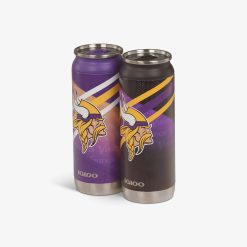Alternative view of Igloo Insulated Cooler Durable Cooler Minnesota Vikings Home & Away 16 Oz Can 2-Pack