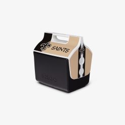 Alternative view of Igloo Personal Cooler Insulated Cooler Durable Cooler New Orleans Saints Little Playmate 7 Qt Cooler
