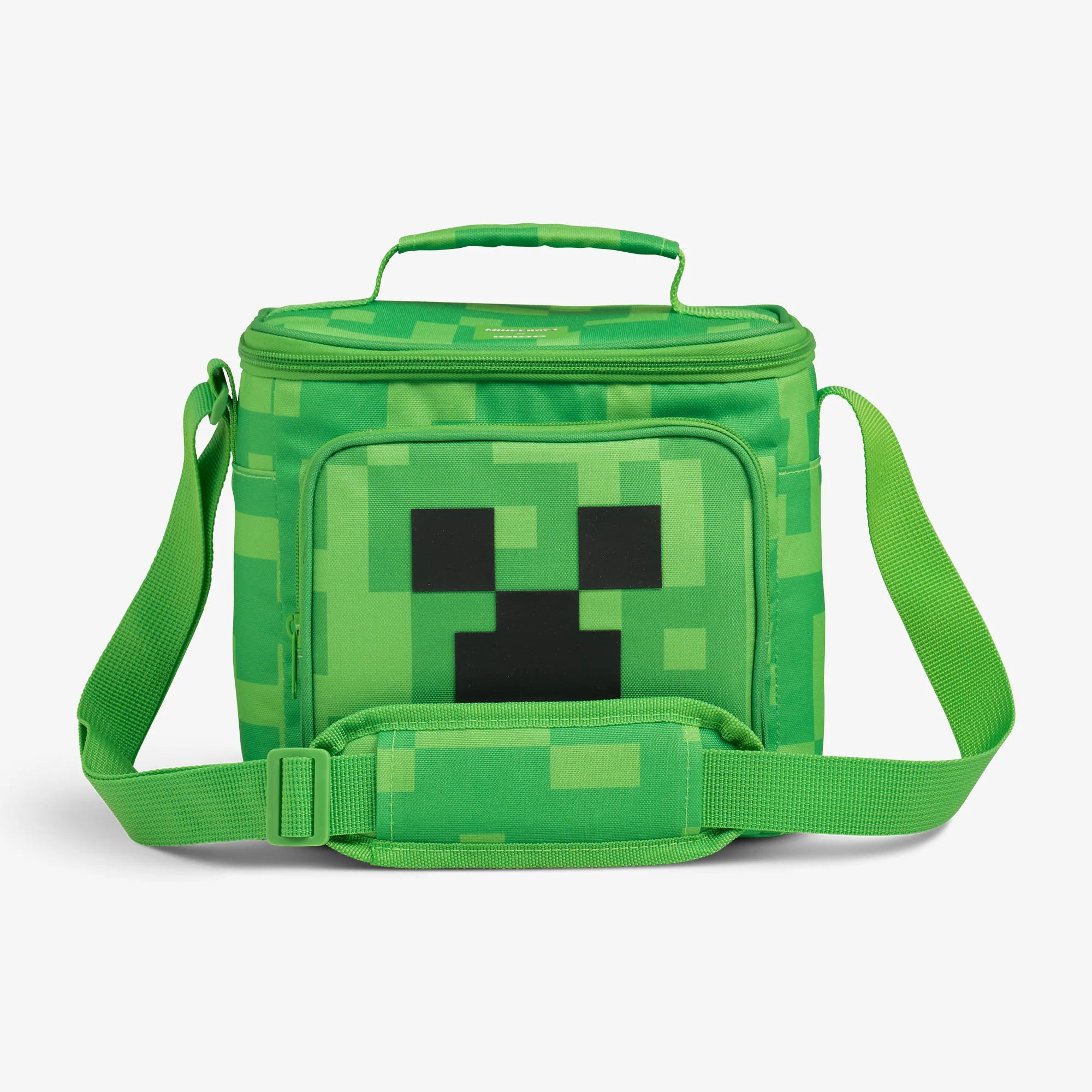 Igloo Portable Cooler Durable Cooler Minecraft Creeper Square Lunch Cooler Bag
