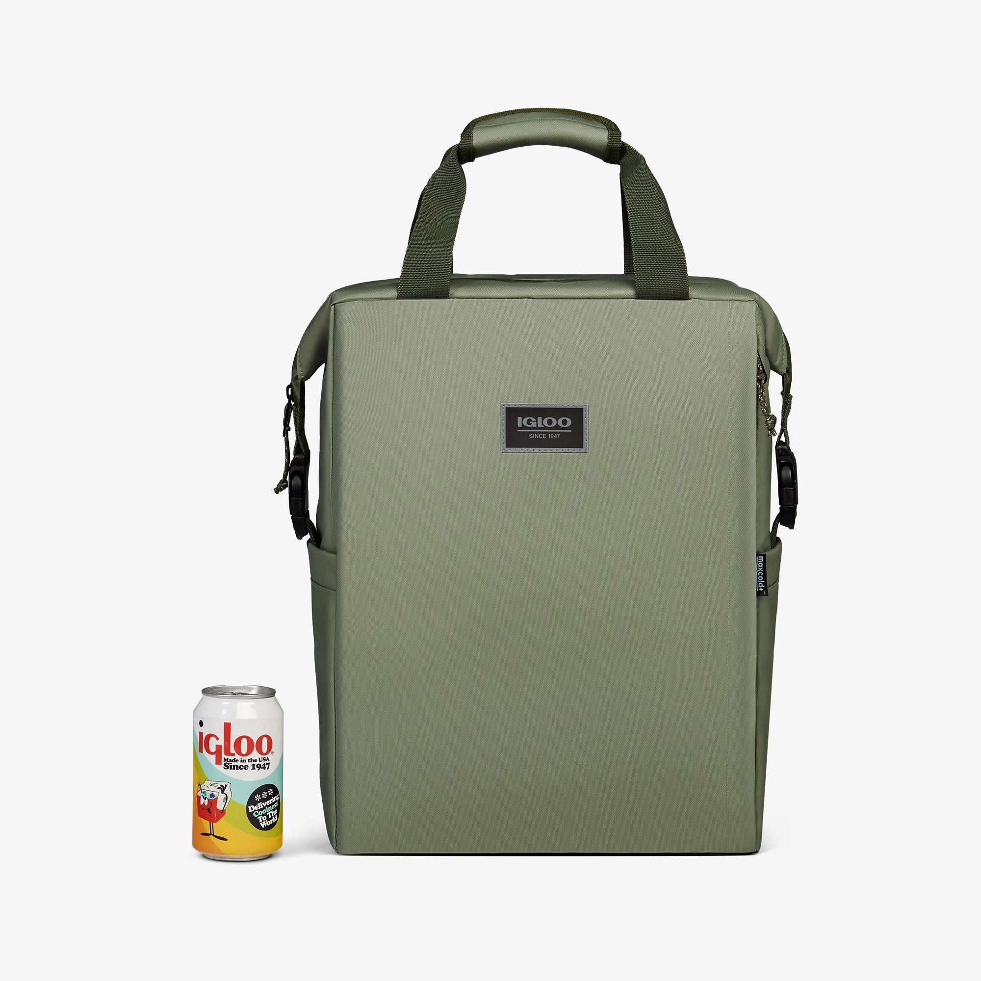Igloo Insulated Cooler Durable Cooler South Coast Snapdown 24-Can Backpack - Image 25