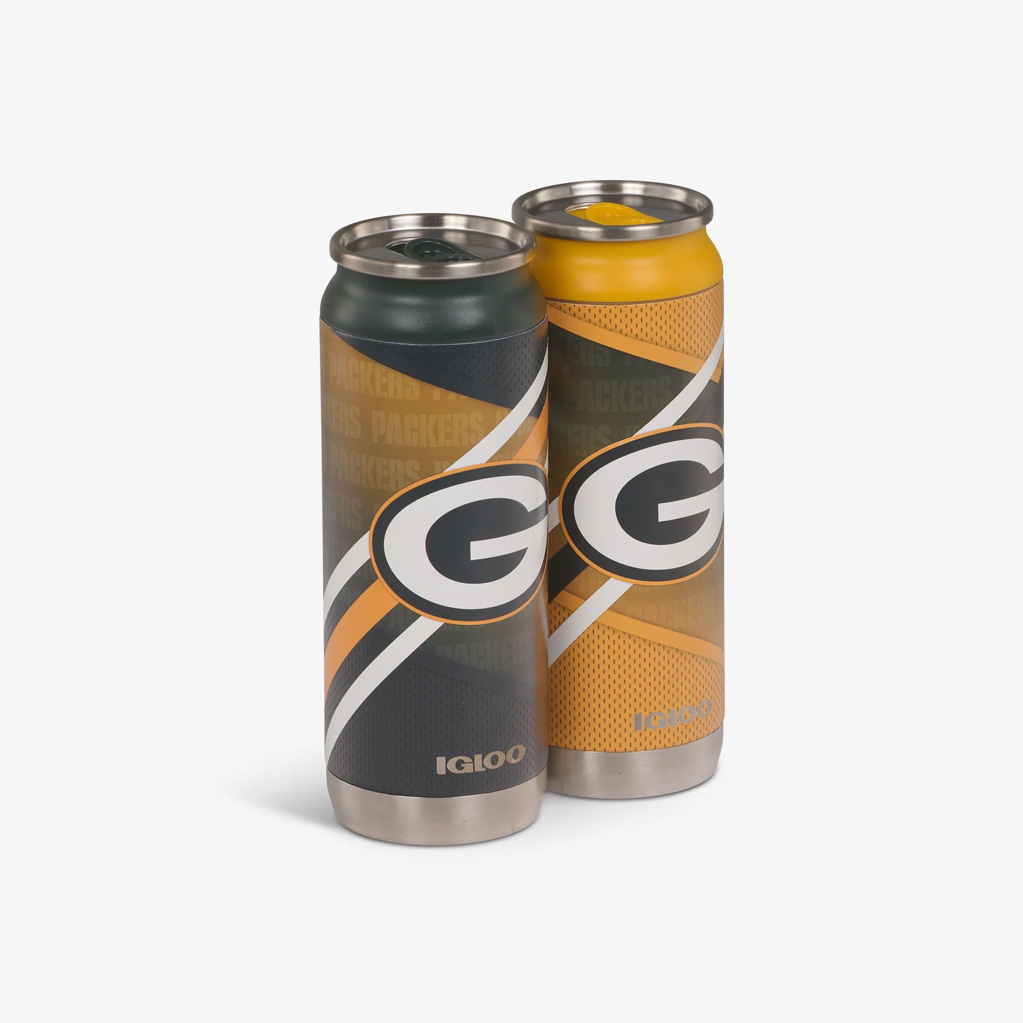Igloo Insulated Cooler Durable Cooler Green Bay Packers Home & Away 16 Oz Can 2-Pack - Image 4