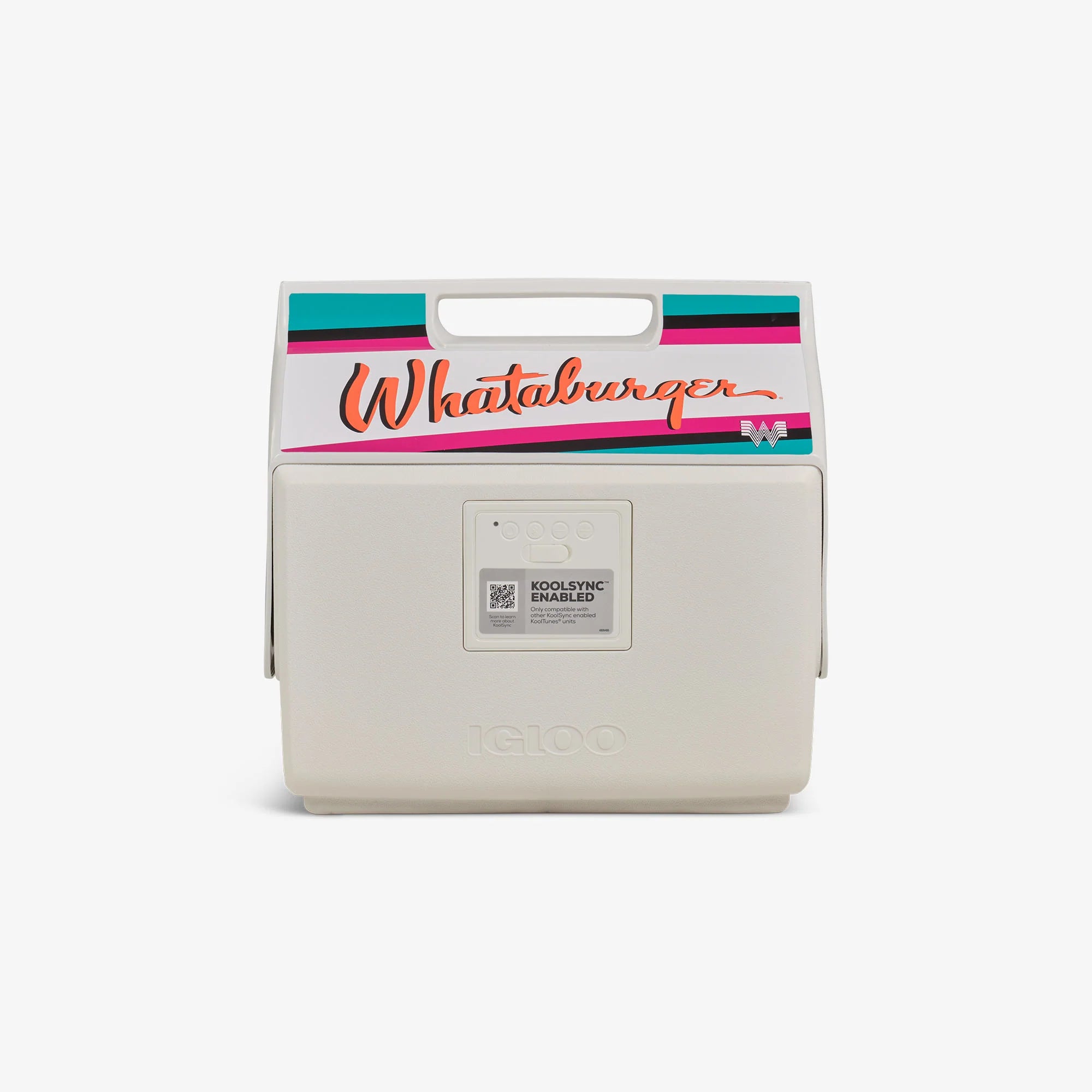 Igloo Insulated Cooler Durable Cooler Retro Whataburger KoolTunes™ - Image 7