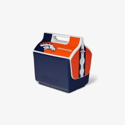 Alternative view of Igloo Personal Cooler Insulated Cooler Durable Cooler Denver Broncos Little Playmate 7 Qt Cooler