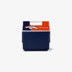 Igloo Personal Cooler Insulated Cooler Durable Cooler Denver Broncos Little Playmate 7 Qt Cooler