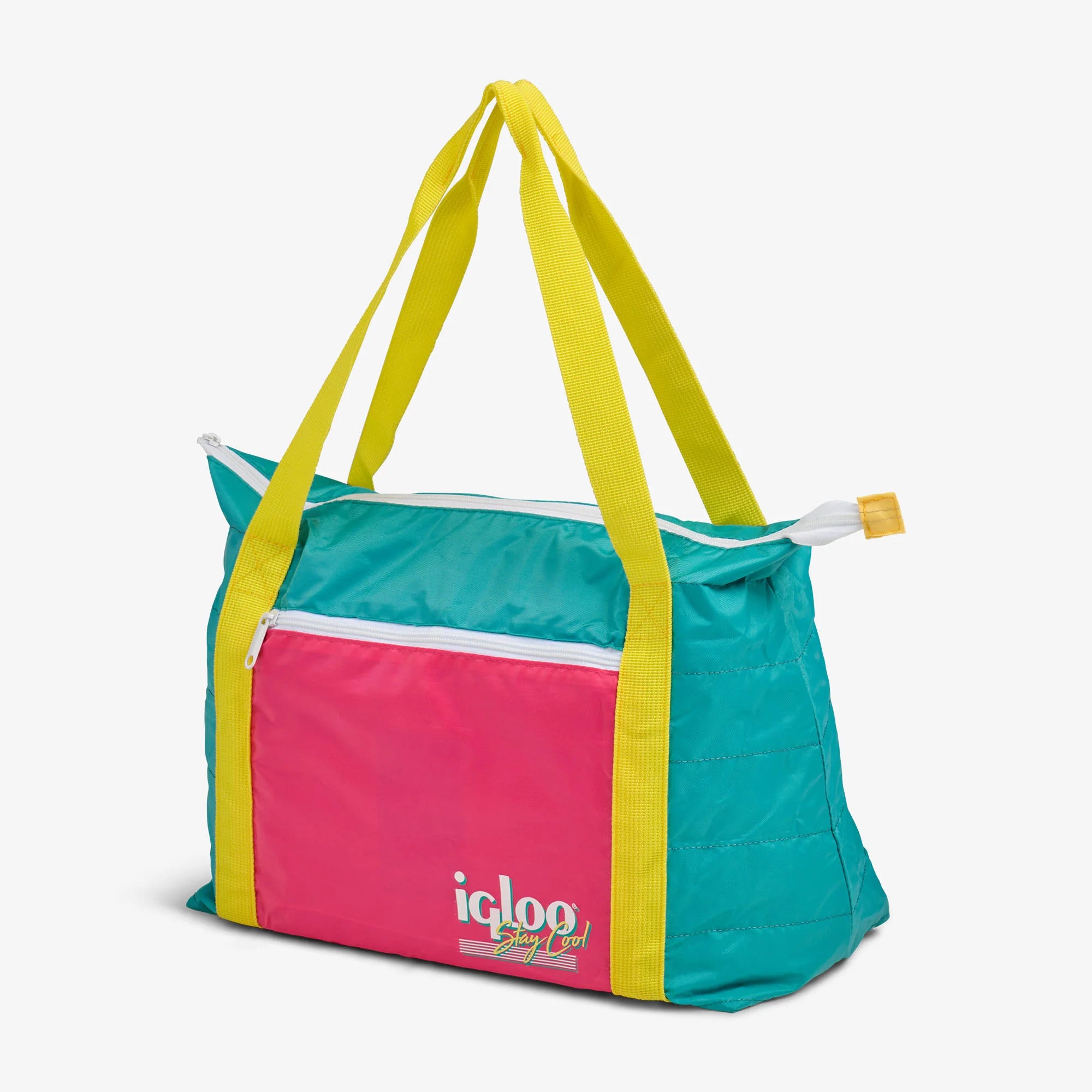 Igloo Insulated Cooler Durable Cooler Retro Packable Puffer 20-Can Cooler Bag - Image 23