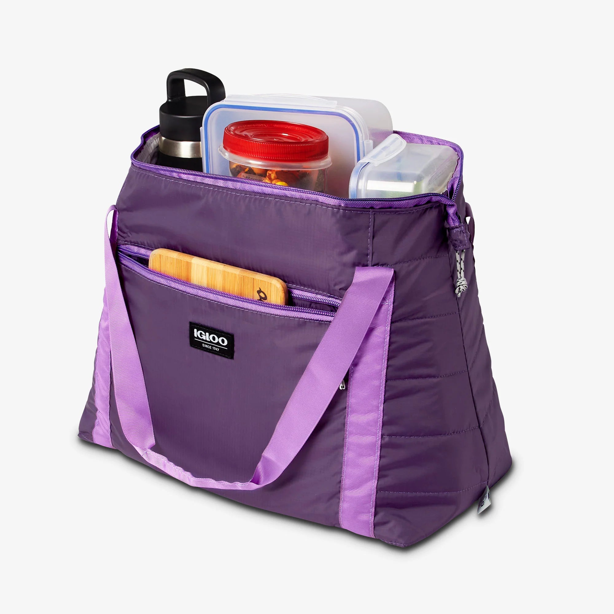 Igloo Insulated Cooler Durable Cooler Packable Puffer 20-Can Cooler Bag - Image 40