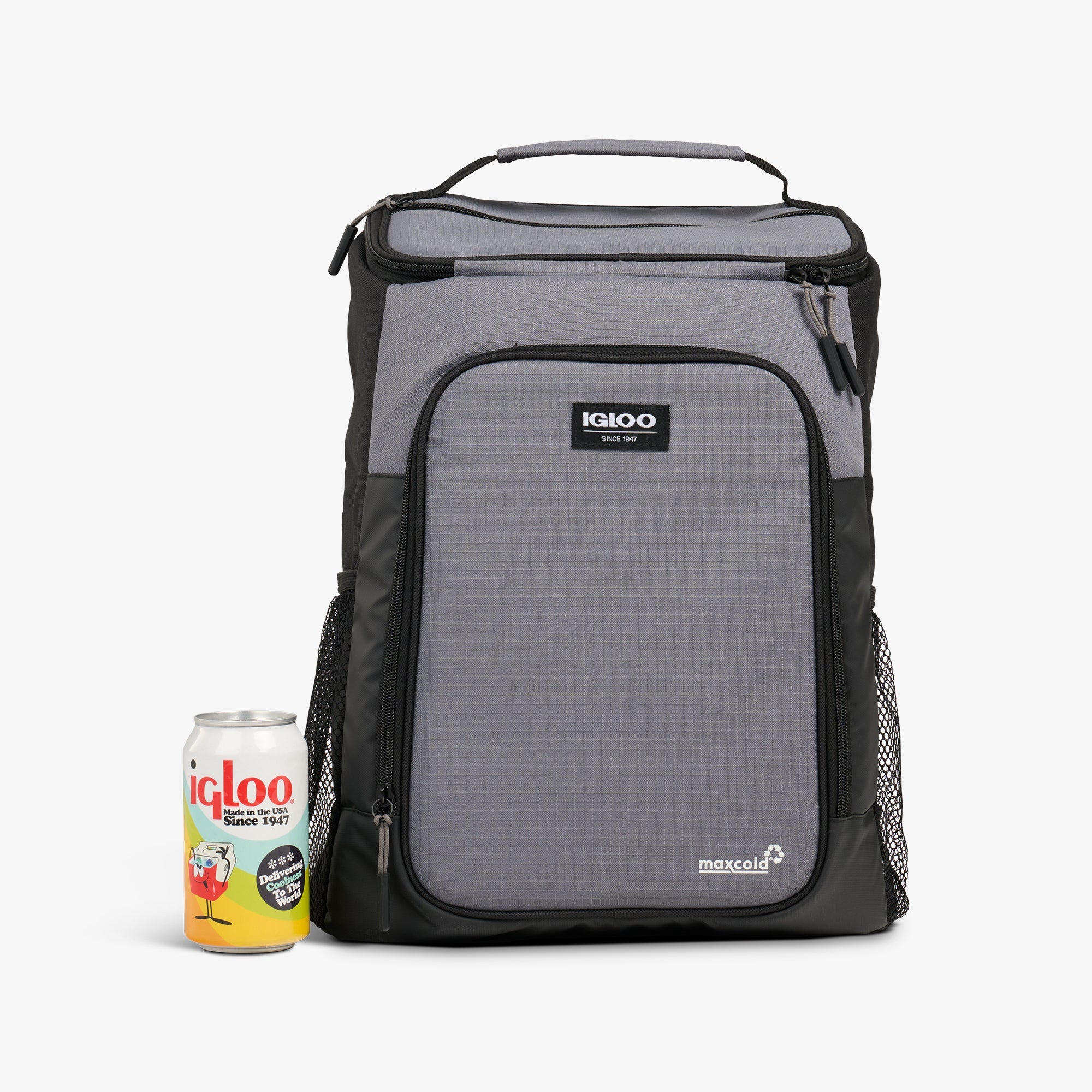 Igloo Insulated Cooler Durable Cooler Latitude Top Grip 24-Can Backpack - Image 14