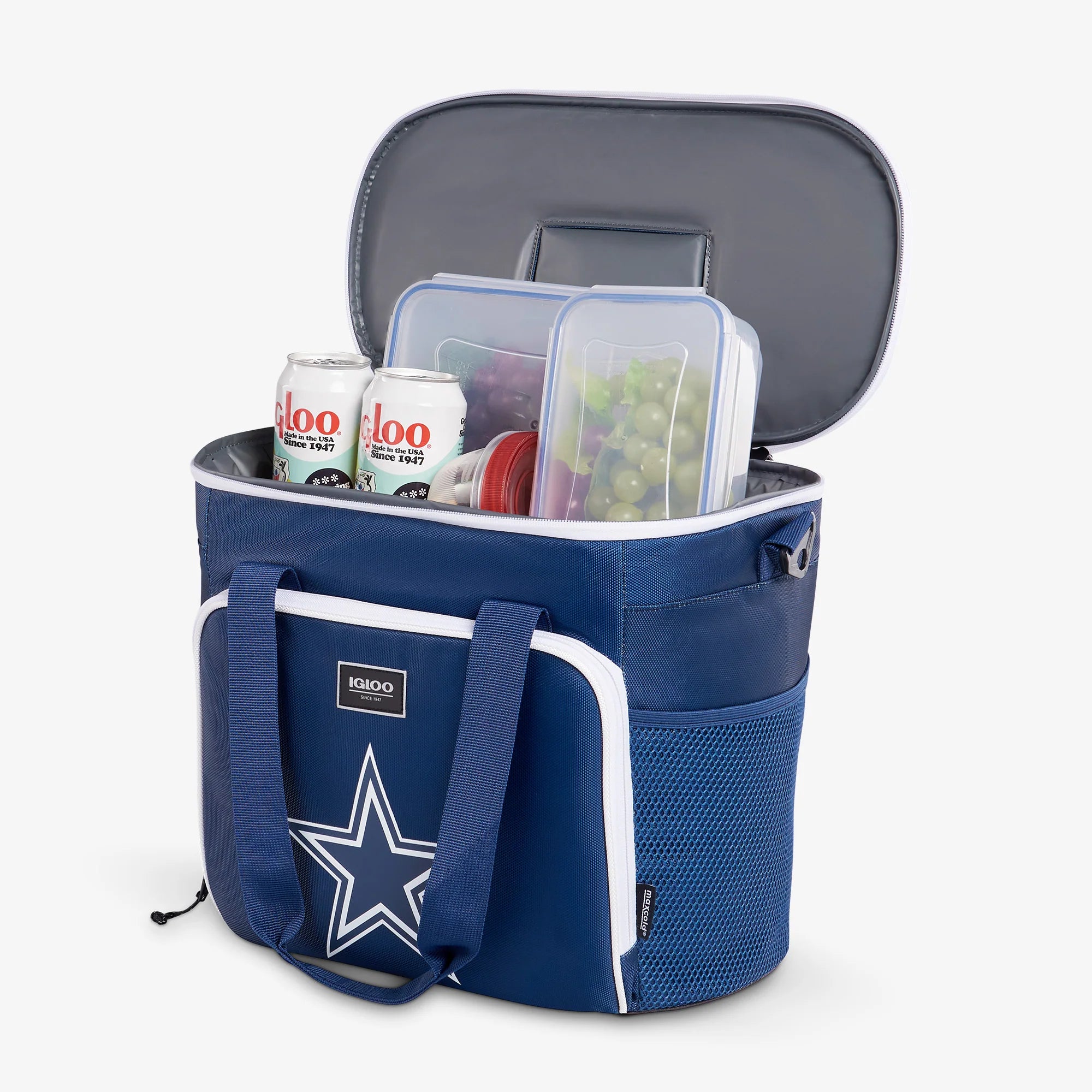 Igloo Insulated Cooler Durable Cooler Dallas Cowboys Tailgate Tote - Image 3