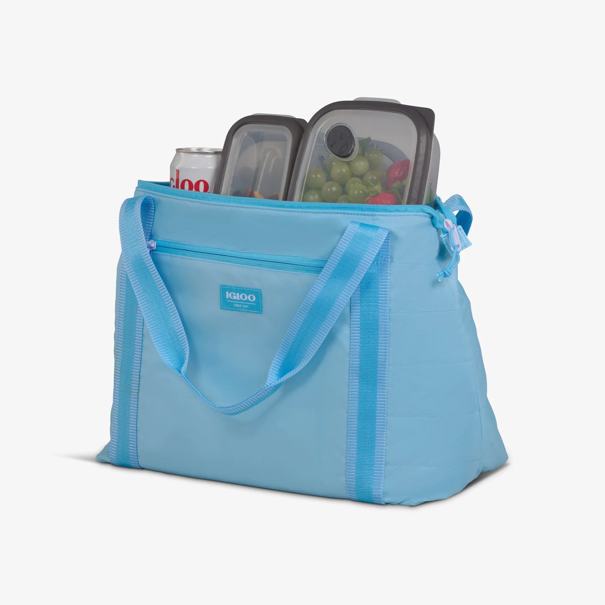 Igloo Insulated Cooler Durable Cooler Packable Puffer 20-Can Cooler Bag - Image 24