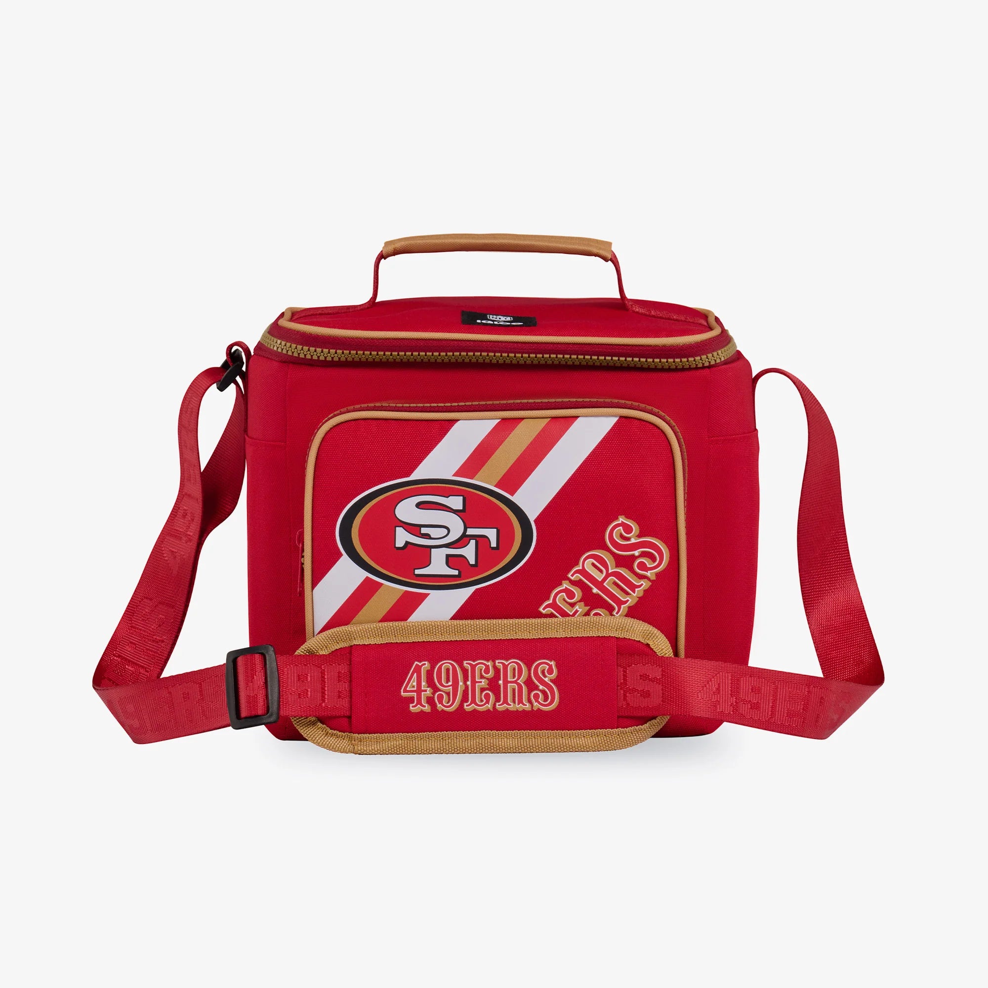 Igloo Portable Cooler Durable Cooler San Francisco 49ers Square Lunch Cooler Bag