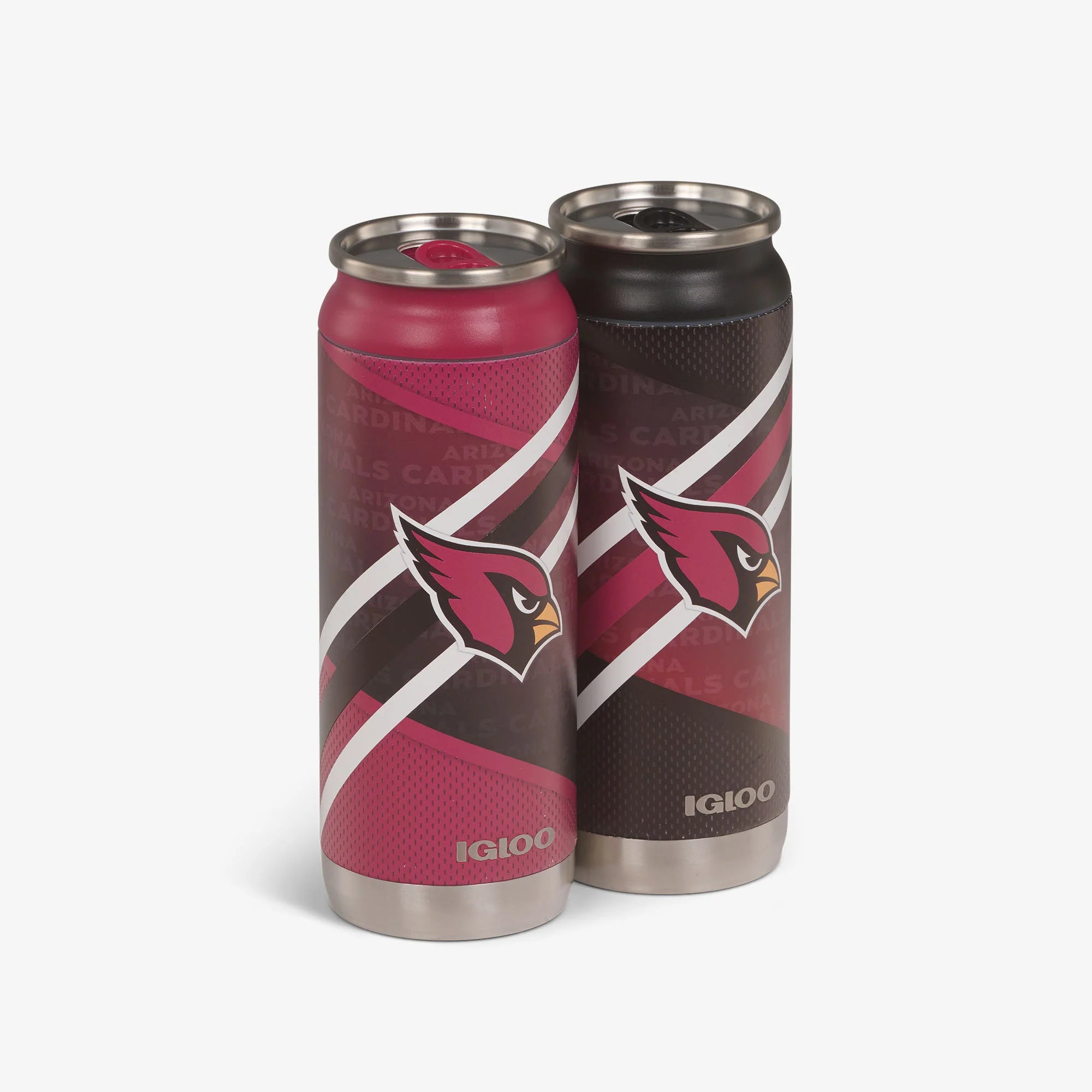 Igloo Insulated Cooler Durable Cooler Arizona Cardinals Home & Away 16 Oz Can 2-Pack - Image 4