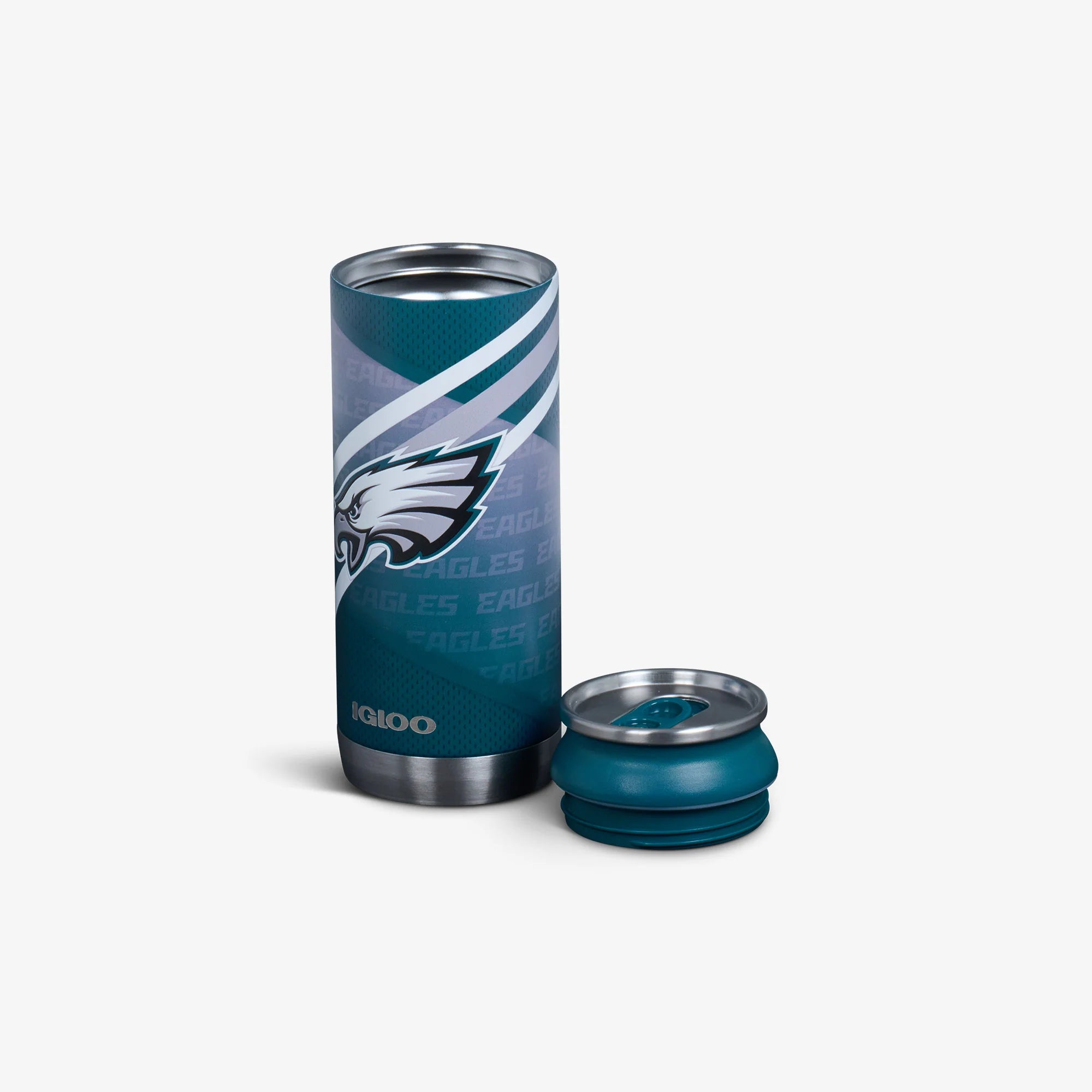 Igloo Insulated Cooler Durable Cooler Philadelphia Eagles 16 Oz Can - Image 4