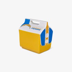 Alternative view of Igloo Personal Cooler Insulated Cooler Durable Cooler Los Angeles Chargers Little Playmate 7 Qt Cooler