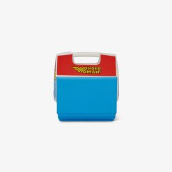 Igloo Personal Cooler Insulated Cooler Durable Cooler Wonder Woman™ Iconic Logo Playmate Pal 7 Qt Cooler