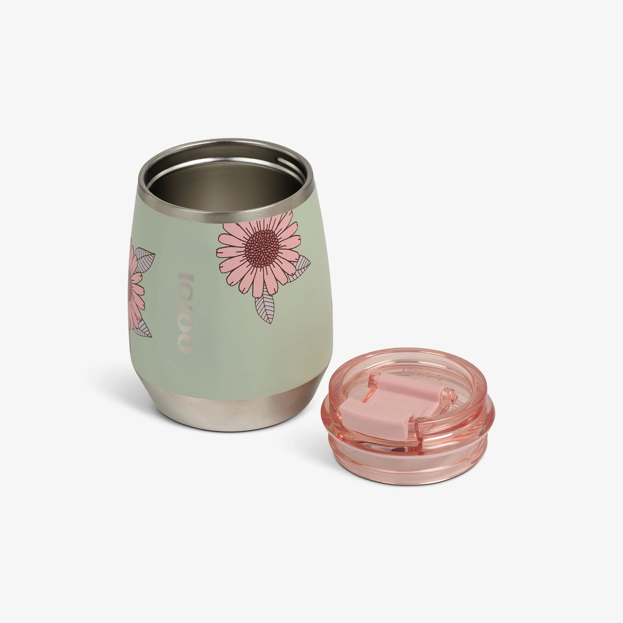Igloo Travel Durable Cooler Floral 10 Oz Wine Tumbler - Image 4